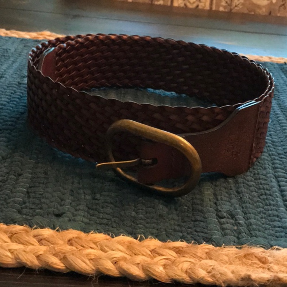 Ann Taylor Loft braided Brown Belt